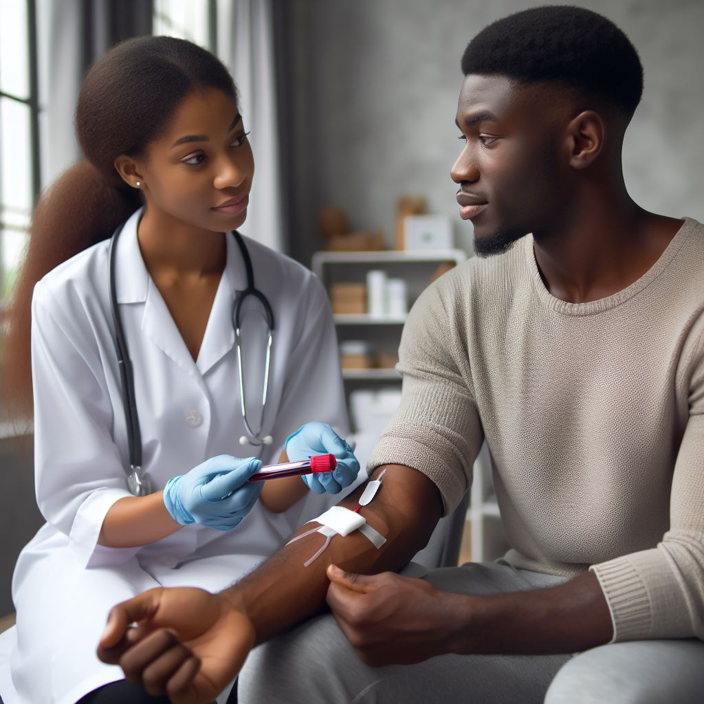 Phlebotomy Career, background image